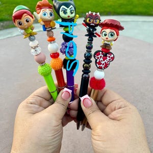 Beaded pens