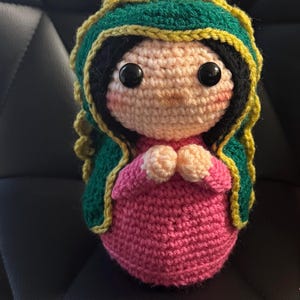 Virgen Guadalupe  a   Crochet Amigurumi