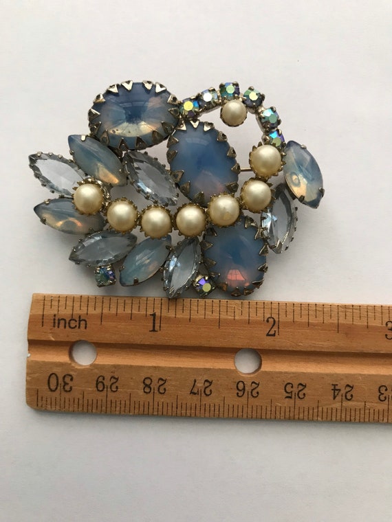 Vintage Rhinestone Brooch - image 7