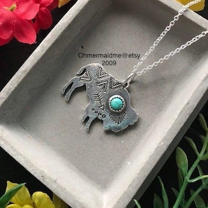 Turquoise Buffalo Necklace
