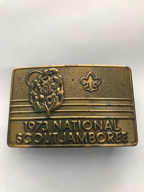 1973 National Scout Jamboree Belt Buckle