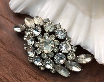 Vintage Rhinestone Brooch