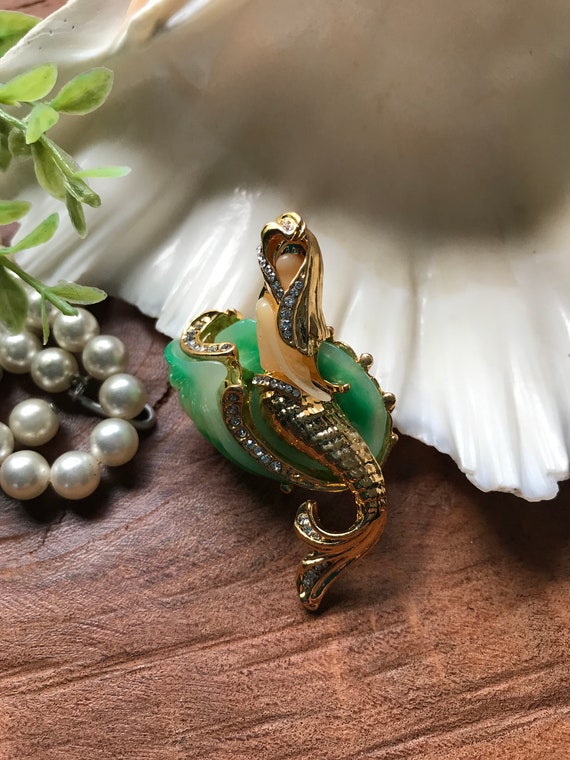 Vintage Mermaid Brooch