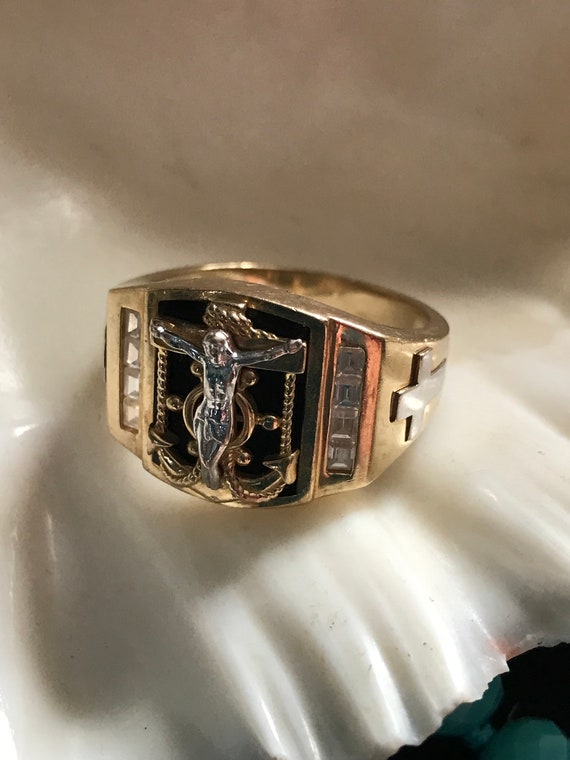 Vintage Mens Ring - image 1