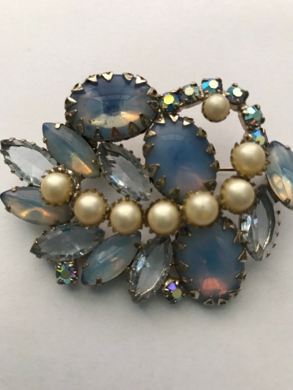 Vintage Rhinestone Brooch - image 6