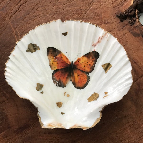 Decopodge Butterfly Toothpick Holder