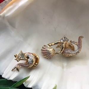 Mermaid Pin Brooch