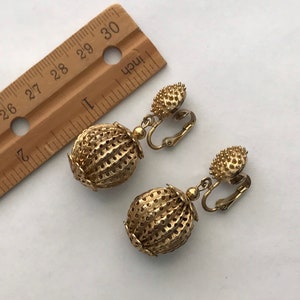 Vintage Coro Clip On Earrings Bild 3