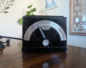 Franz Electric Metronome c. 1950's • Vintage Model LM-FB-4 Black Bakelite