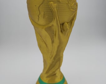 Replica 3D della Coppa del Mondo FIFA – 3", 7" e 10" – Regalo per i tifosi di calcio