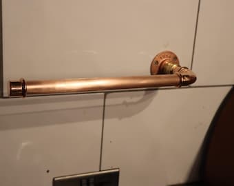 Copper Kitchen Roll Holder, Kitchen Accessory