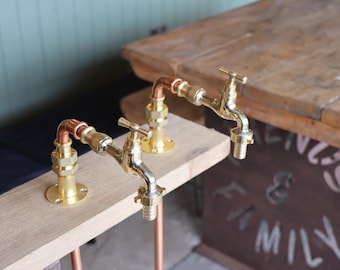 Copper Sink Taps,Kitchen Bathroom, Cloakroom. En Suite