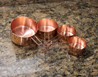 Copper Measuring Cups