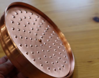 Copper Shower Head, Bathroom, Cloakroom. En Suite