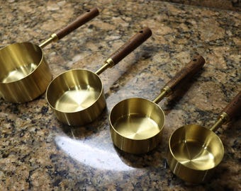 Brass Measuring Cups
