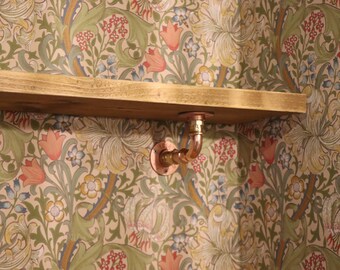 Copper Shelf Brackets ( Pair)