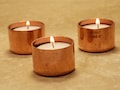 Copper Tealight Holder, 7th Anniversary Present