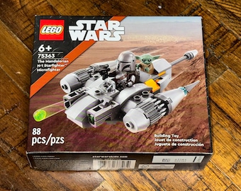 1 New LEGO Star Wars 75363 Mandalorian&#39;s N-1 Microfighter Hunter