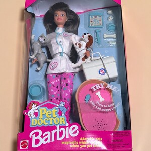1996 Barbe - Pet Doctor # ? | Poupées barbe, Barbe, Poupée