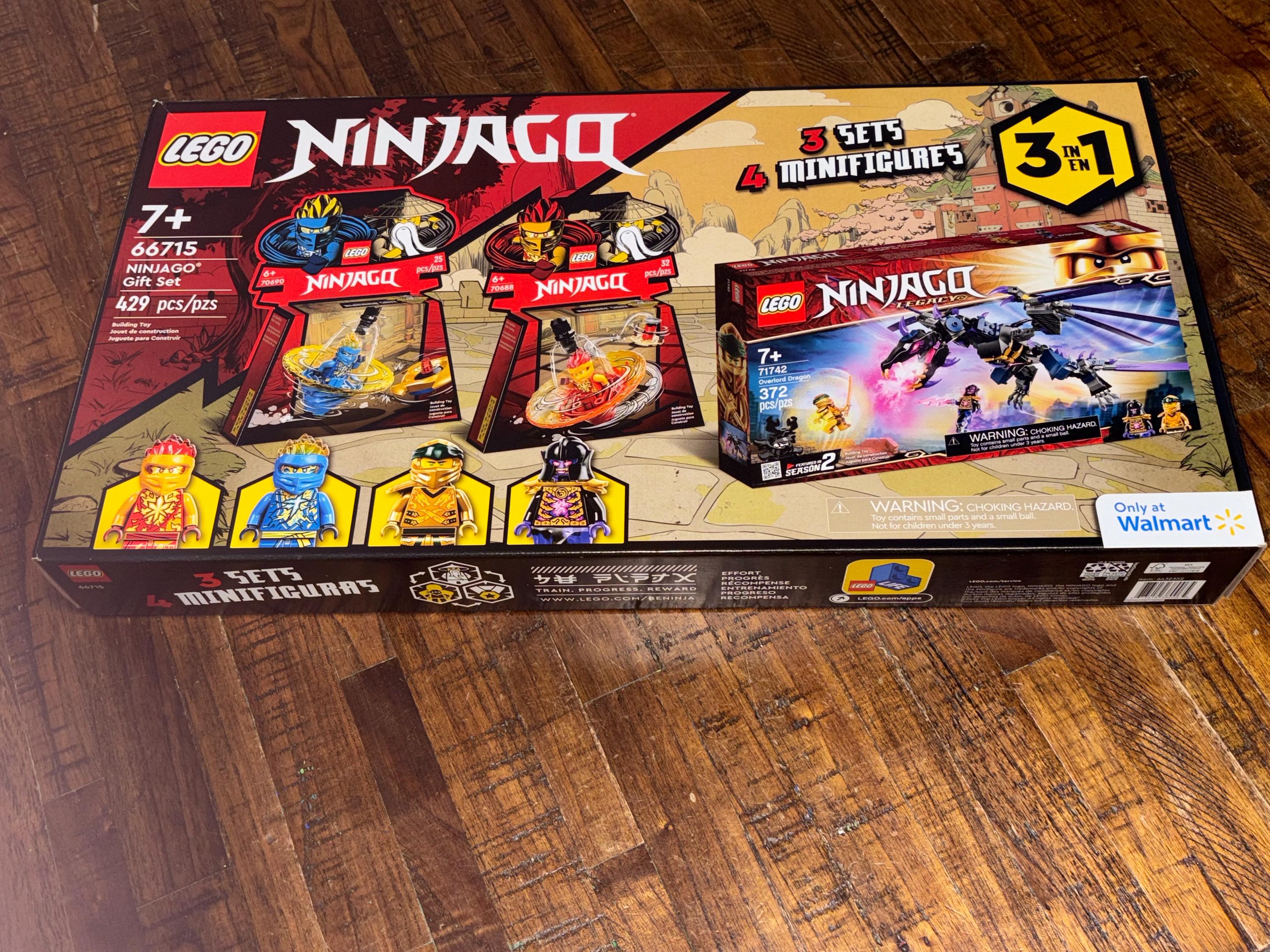 S LEGO Ninjago 66715 Walmart Exclusive Includes 71742 70688 79690 - Etsy