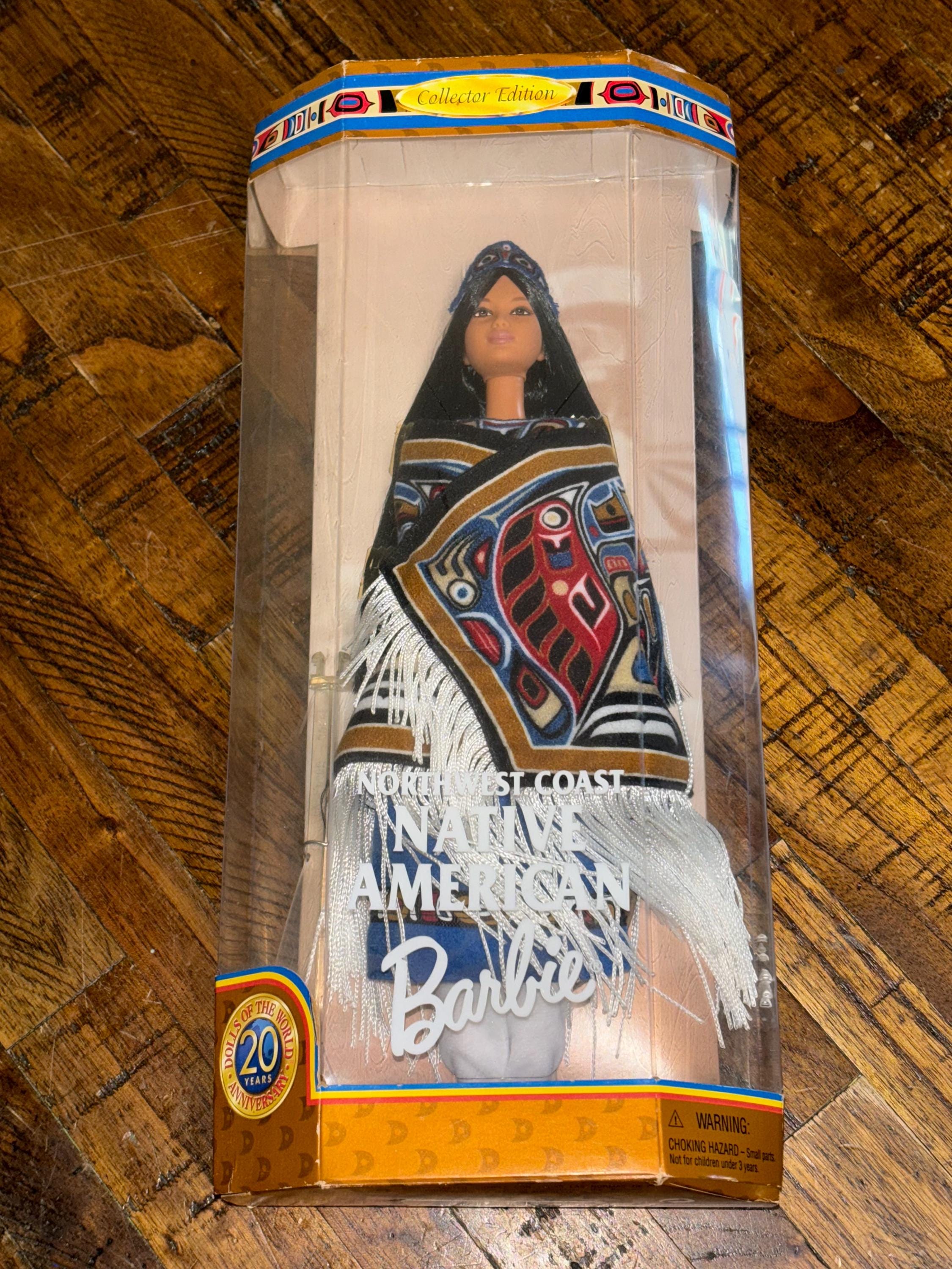 Northwest Coast Native American Barbie 1999 Dolls of the World