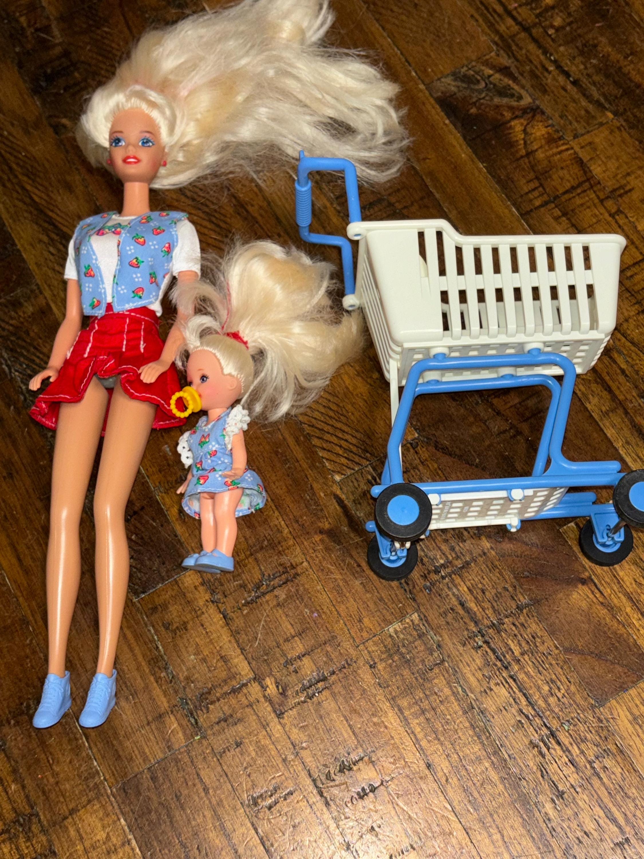 Barbie Shopping Cart Etsy
