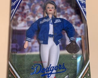 Los Angeles Dodgers Barbie in Uniform New in Box Mattel 23882 MIB