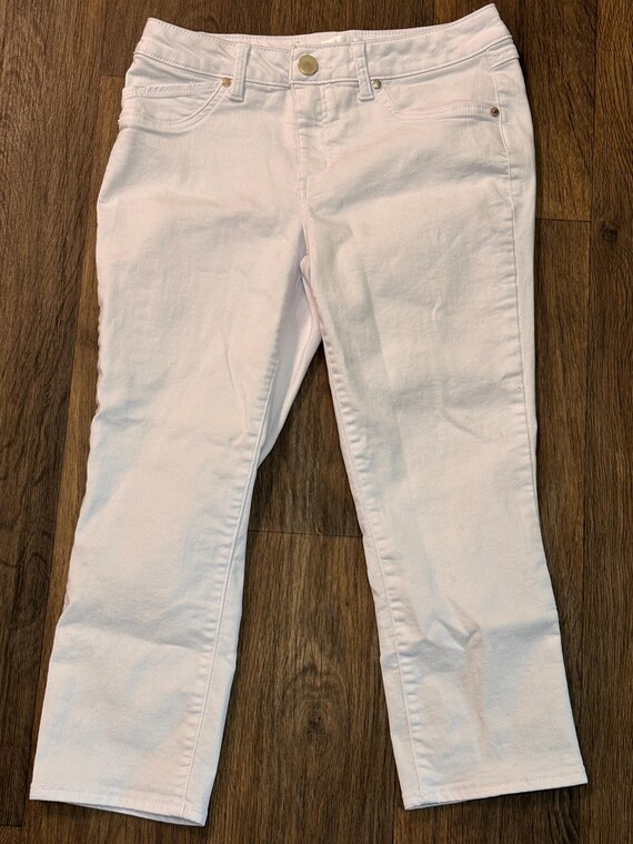 1822 Denim Women's Curvy Rolled Ankle Skinny Jeans - Vintage Destructed, 27" Inseam, True To Size - View #2