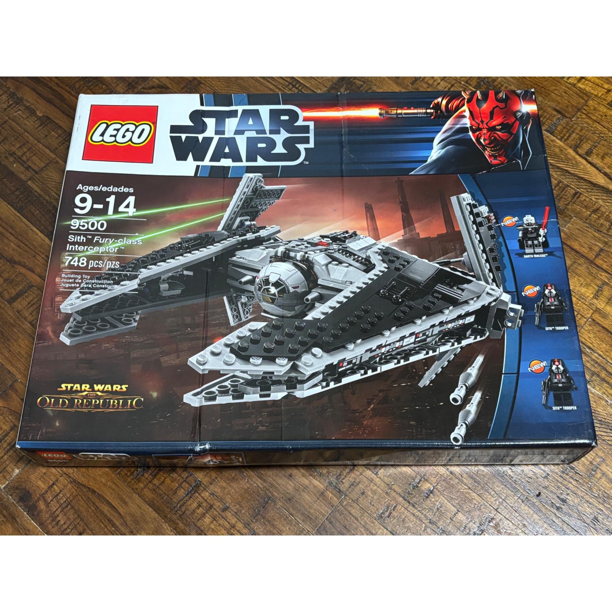 Lego Star Wars Sith Fury-class Interceptor 9500 Darth Malgus Sith