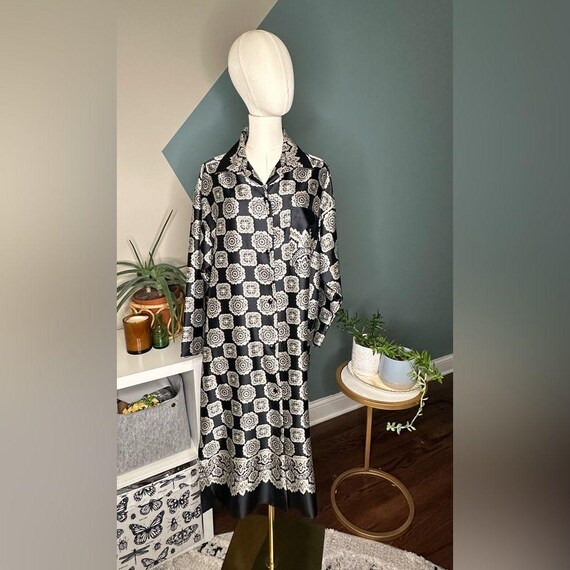 natori shirt dress Misty Floral Cotton T-Shirt Dress