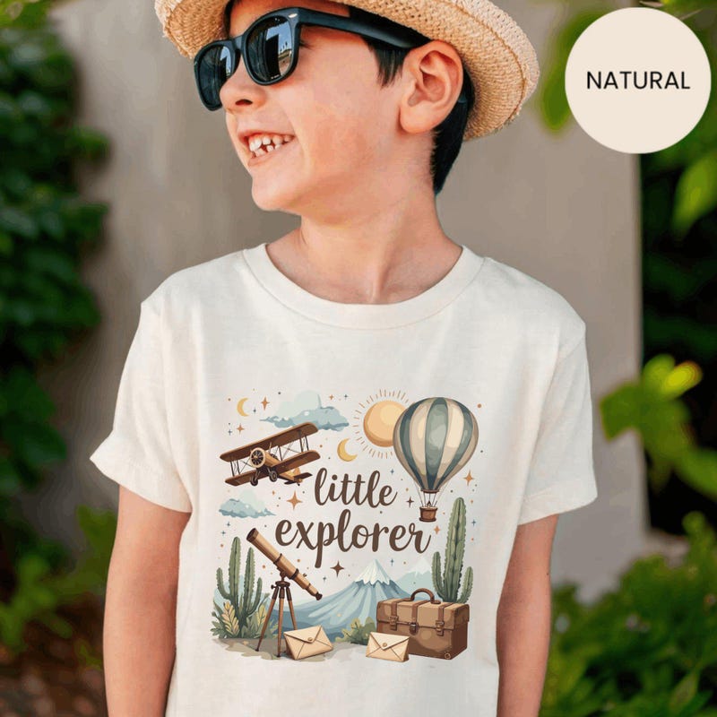 Little Explorer Round neck T-Shirt for kids