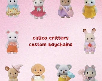 portachiavi personalizzabili calico critters