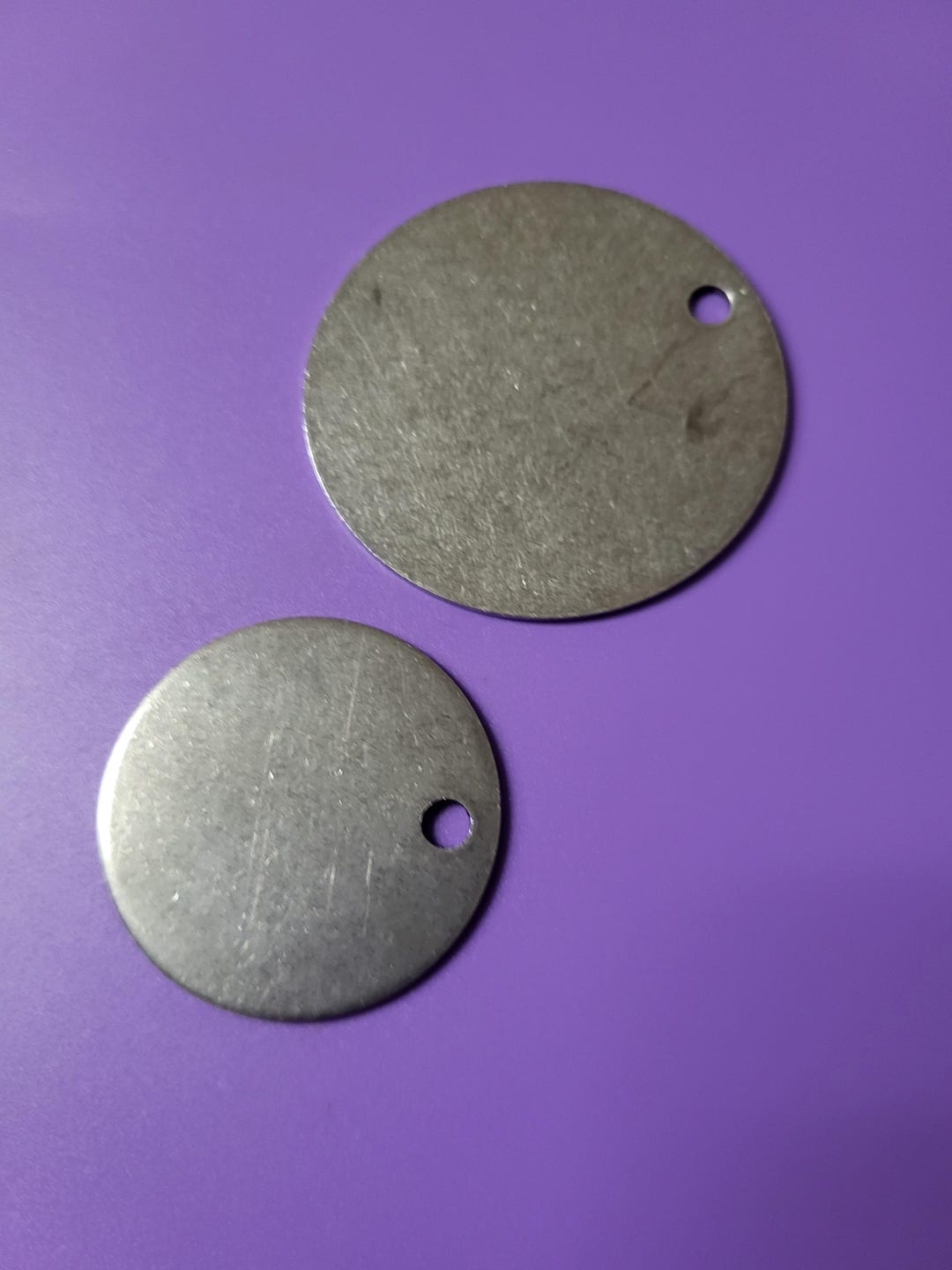 2 Inch Round Tag 2 Inch and 1 Inch Circle Tag Cut Out (5 Pack) - Etsy