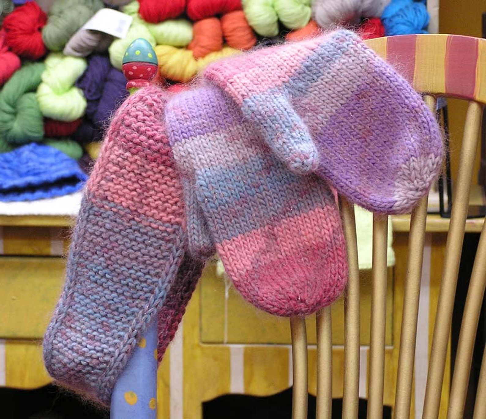 Easy Mittens and I Cord Headband Pattern Etsy