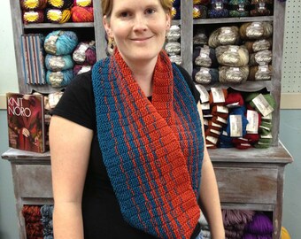 The Fibonacci Cowl Pattern