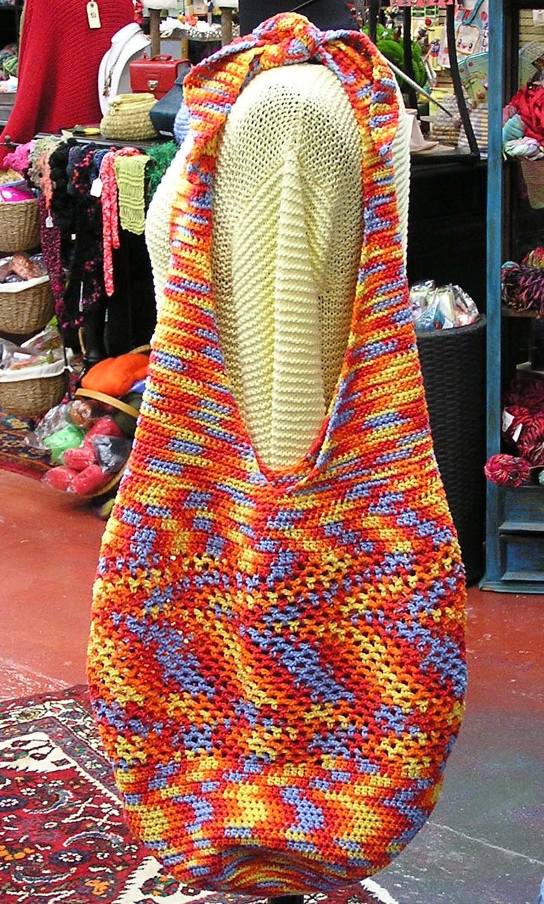 Crocheted Carry All Pattern image 1