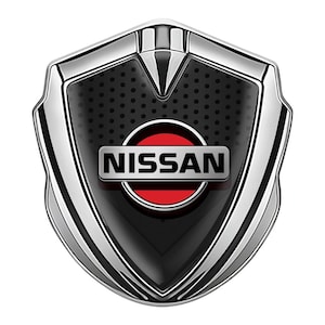 車の内装と外装用の金属製粘着ステッカー日産/優れた品質のバッジ/金属エンブレムサイズ60/65 mm