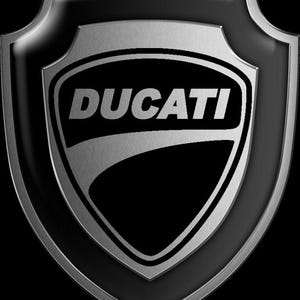 1pcs Silicone Car/Moto Tuning Emblem | Car and Moto Interior Self-Adhesive Epoxy Resin Sticker Logo DUCATI | High Quality Emblem