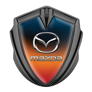 Metal self-adhesive Sticker Mazda for car interior and exterior/Excellent quality Badge/ Metal emblem size 60/65mm