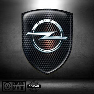 1pcs Self-Adhesive Silicone Car Logo Opel – 3D Emblem Badge – Interior Exterior Decoration – Tuning decal