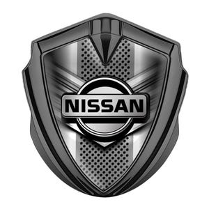 車の内装と外装用の金属製粘着ステッカー日産/優れた品質のバッジ/金属エンブレムサイズ60/65 mm