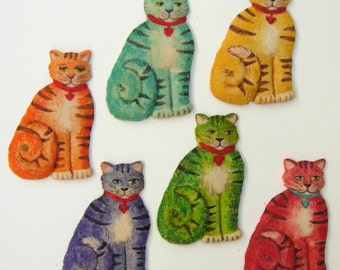 cat cookies etsy