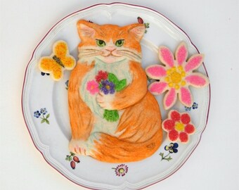 cat cookies etsy