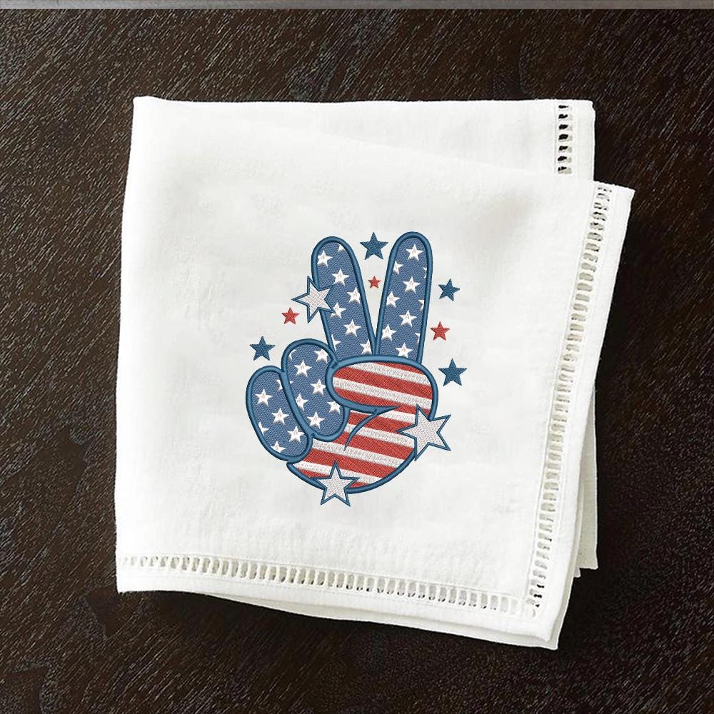 7月4日の素敵な刺繍デザイン、アメリカの素敵な刺繍、アメリカの愛国的