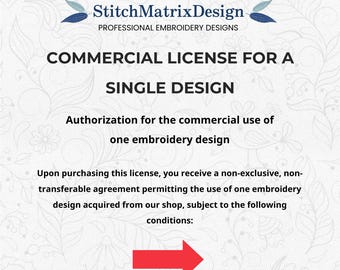 SINGLE DESIGN: Unlimited Usage Commercial License