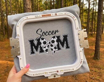 Soccer Mom Embroidery Design, Soccer Bow Embroidery Design, Gameday Mama Embroidery , Sports Mom Embroidery, Instant Download