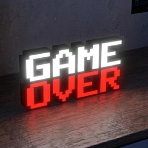 Game Over Led - Etsy