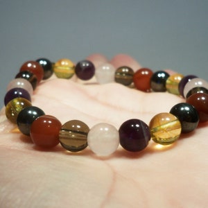 Anxiety Awareness Bracelet - Gemstone Chakra Bracelet