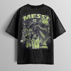 Lionel Messi - Football Bootleg Design - DTF and Sublimation for T-shirts
