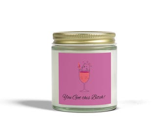Scented Candles, Coconut Apricot Wax (4oz, 9oz)